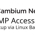 How to backup a Cambium EPMP Access Point with a custom BASH script.